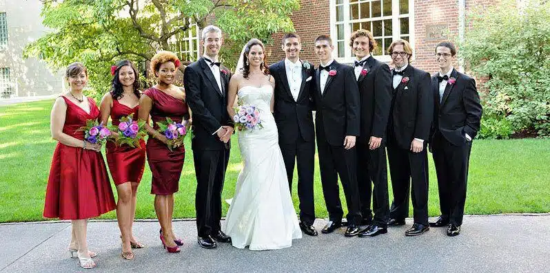 Our fabulous wedding party, as photographed by Krista Photography!