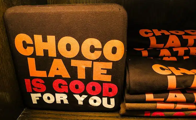 Chocolate is good for you shirt