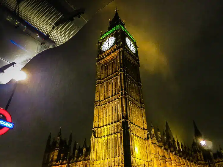 Big Ben does not disappoint. 