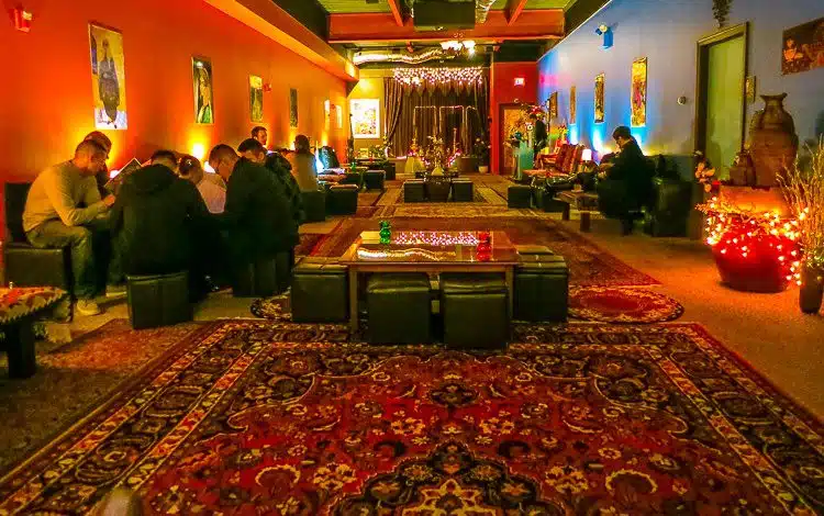 Genie's Lounge brings Newport romantic Middle Eastern flair.
