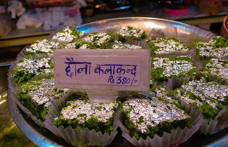 Silver-coated desserts? Yes please, India. 