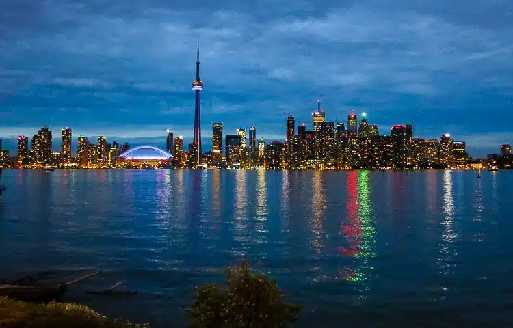 Toronto can look a bit like Shanghai, China from some angles...