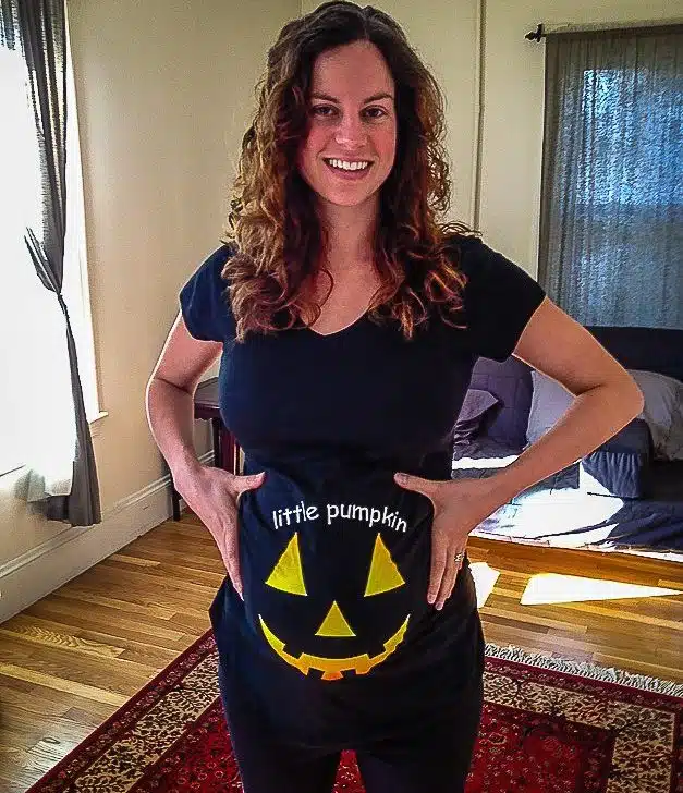 Don't worry-- Our Little Pumpkin Boy isn't too squished!