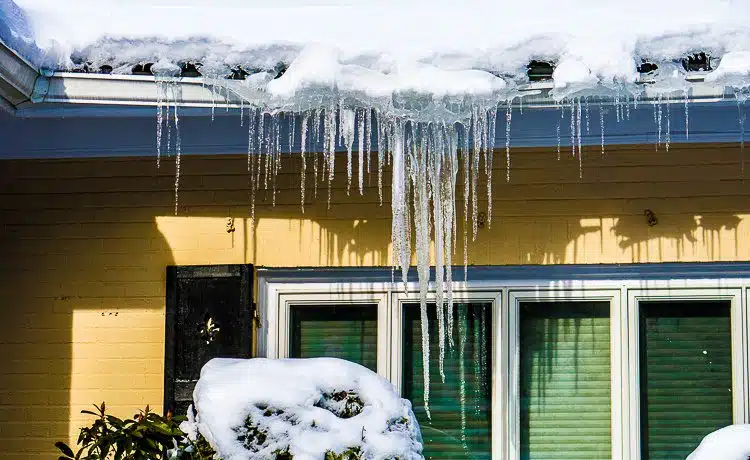 Icicles are frozen time...