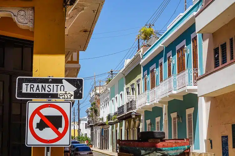 Beware of all the One Way streets in Old San Juan!
