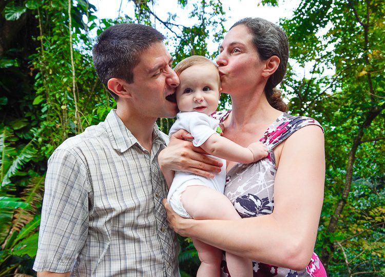 Dangerous chomping beasts of El Yunque: Overly loving parents!