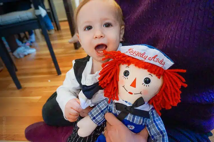 A historic Raggedy Andy doll!