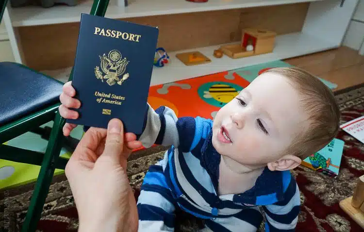 U.S. passport for kids