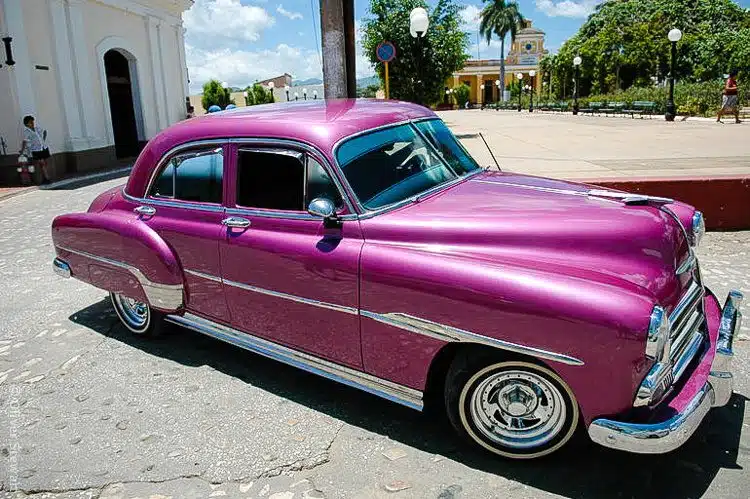 Okay, okay -- no post on Cuba is complete without the fancy old-fashioned cars.
