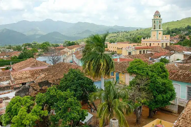 A stunning view of Trinidad, Cuba.