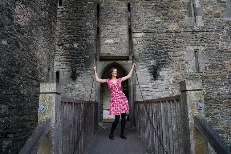 Bunratty Castle drawbridge!
