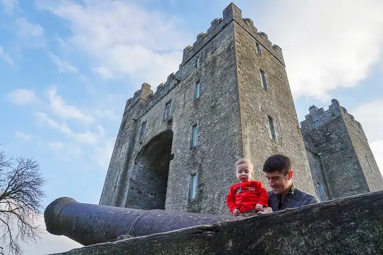 Bunratty Castle and cannon