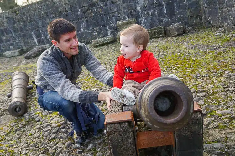 Toddlers love playing with things with a tinge of danger!