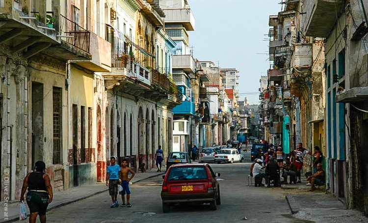 A Havana street scene.