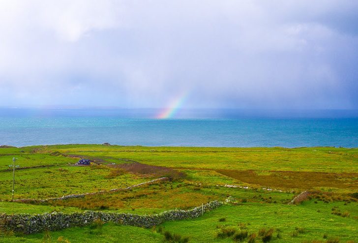 One of many rainbows we spotted on the Wild Atlantic Way, Ireland!