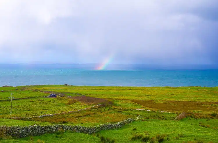 One of many rainbows we spotted on the Wild Atlantic Way, Ireland!