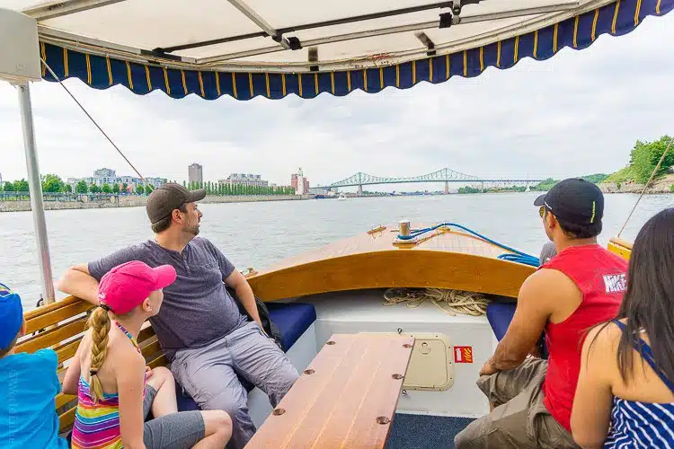 Other families also realized how ideal a boat tour is.