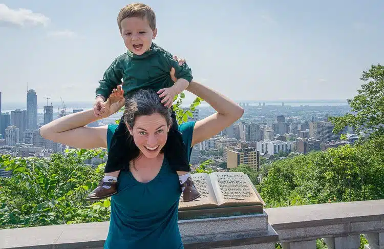 We're on top of Montreal!