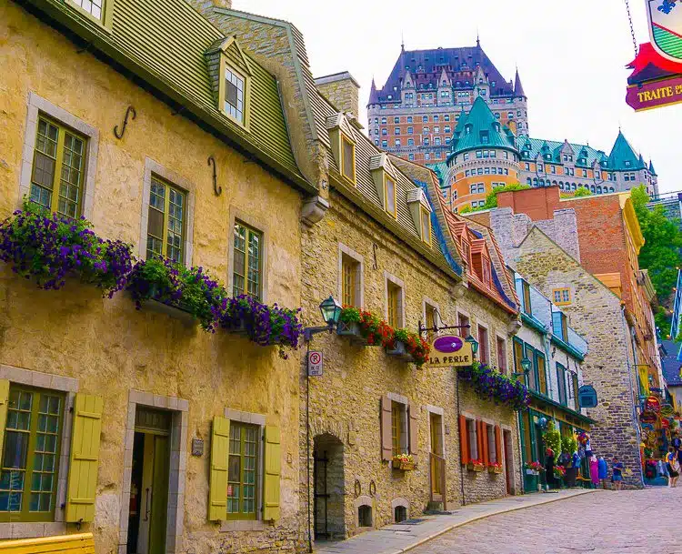 Quebec City is a fairy tale dream.