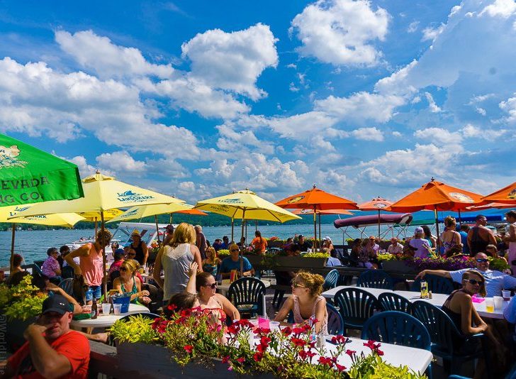 The Finger Lakes region of NY is amazing for outdoor eating!