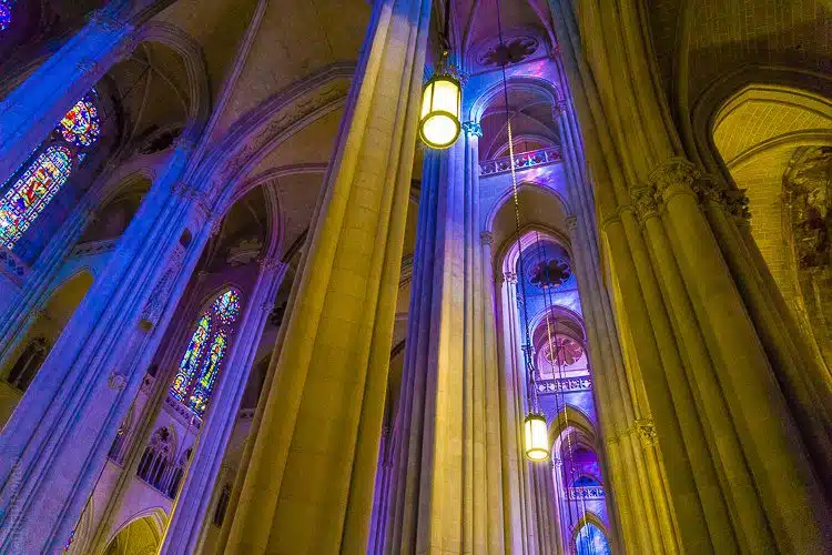 The biggest church in the U.S.: St. John the Divine in NYC. 