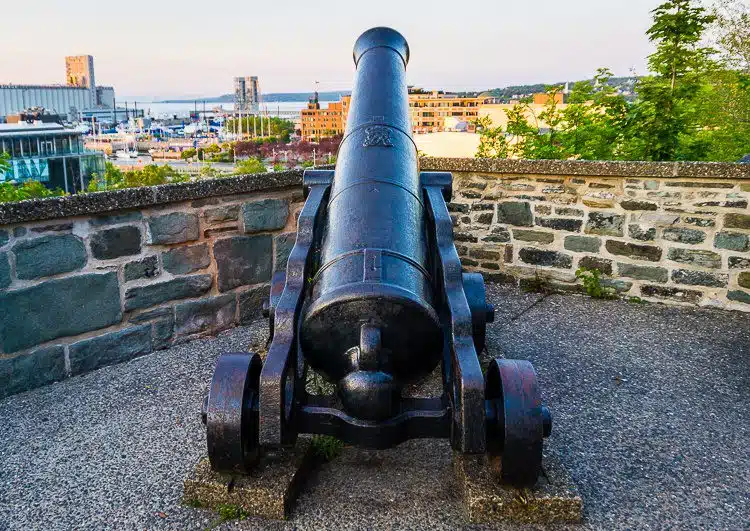 Quebec City cannon