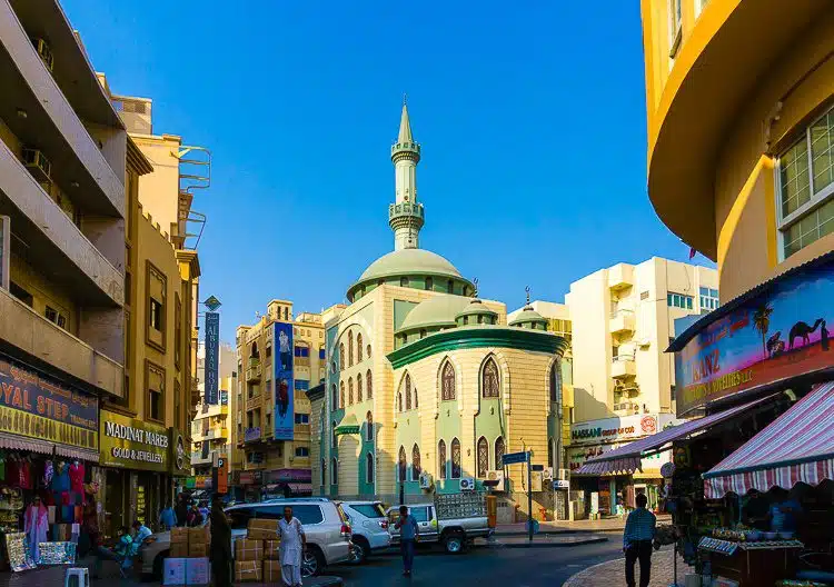 A mosque near the Spice Souk.