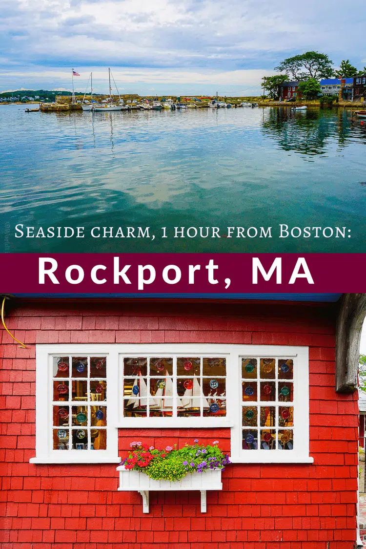 Rockport, Massachusetts is a perfect seaside getaway just an hour from Boston, MA for a day trip or weekend travel, what with its charming shopping and delicious seafood.