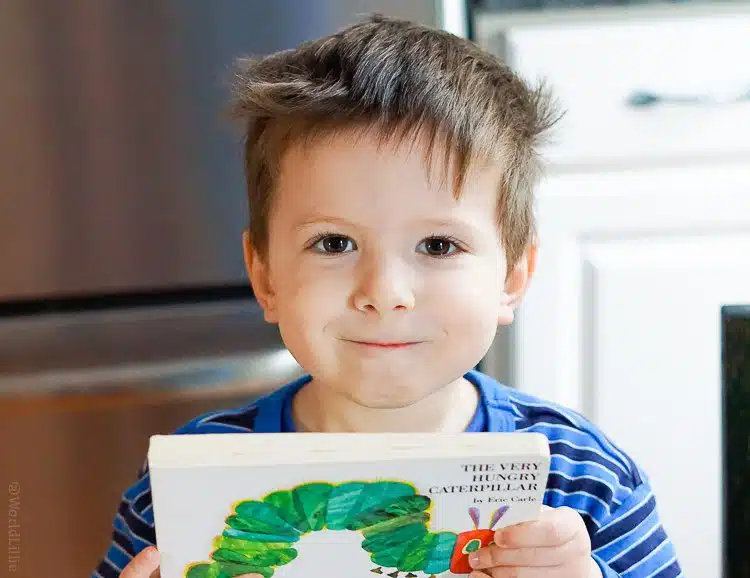 My little guy loves his Hungry Caterpillar book.