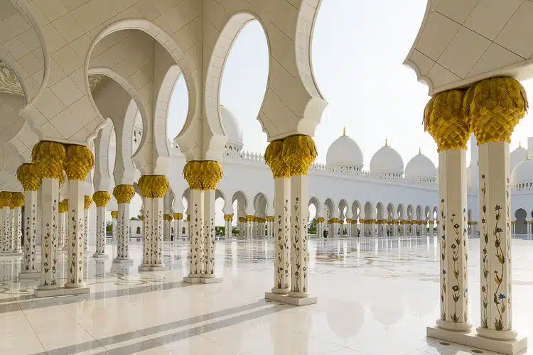Beautiful Grand Mosque Abu Dhabi