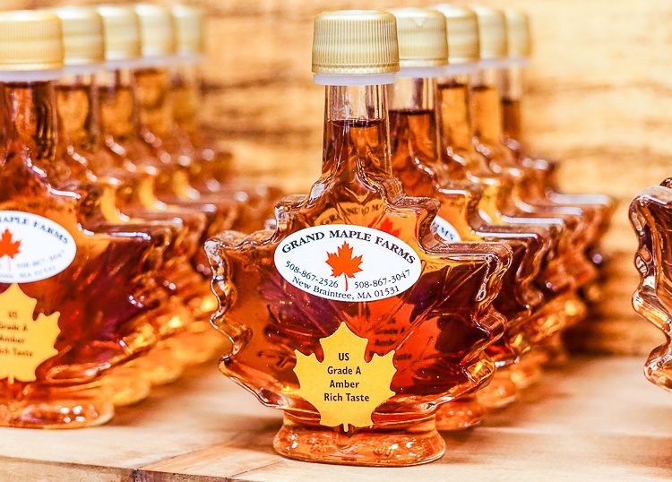 Maple syrup, of course!