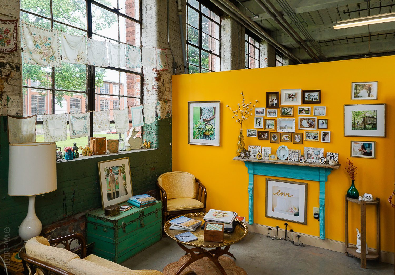 These artists give inspiration for how to decorate rooms, eh?