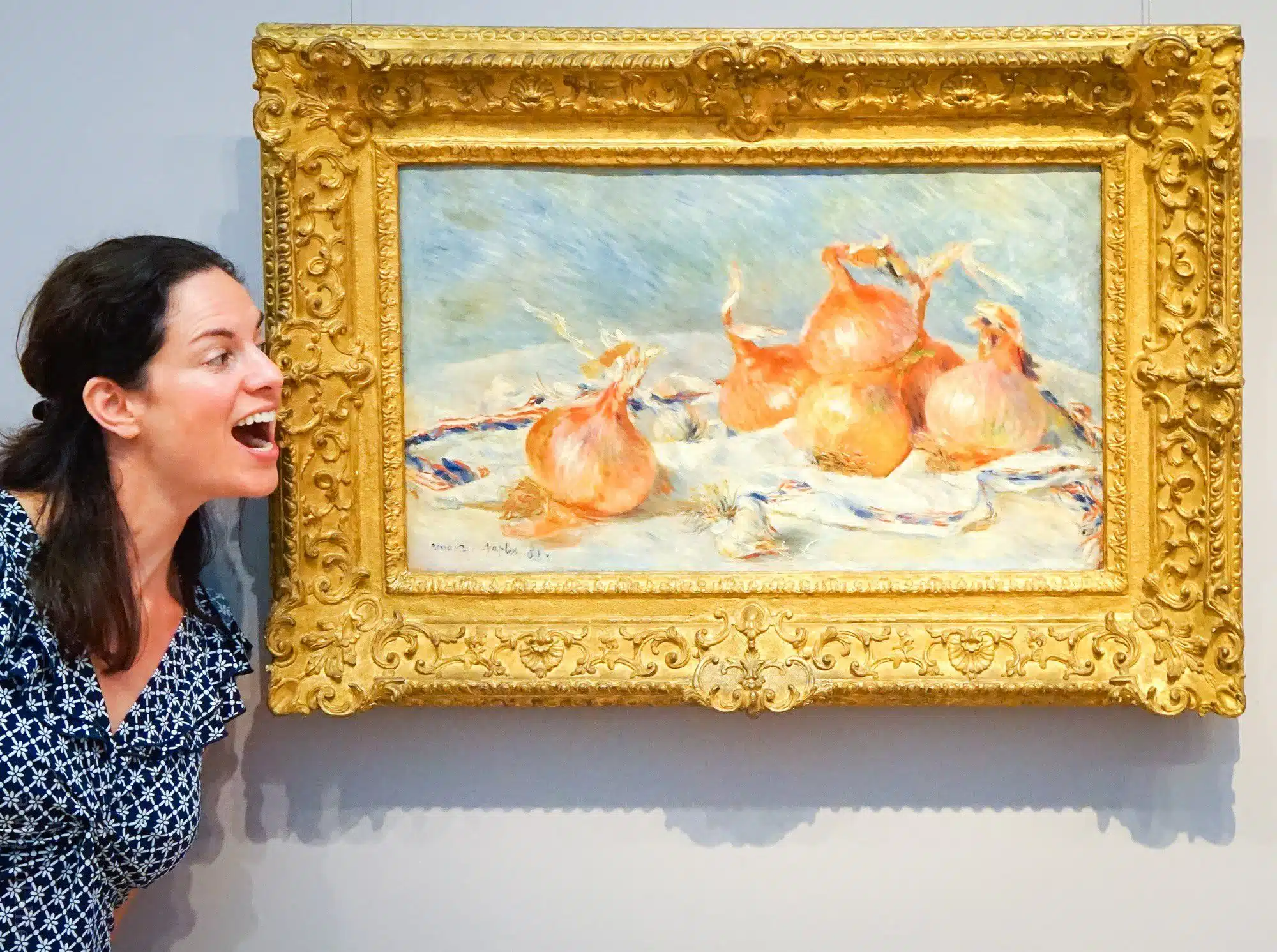 My favorite ever painting: Renoir's "Onions."