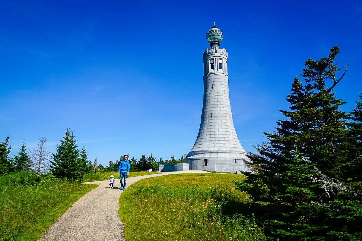 Mount Greylock and its tower, Massachusetts