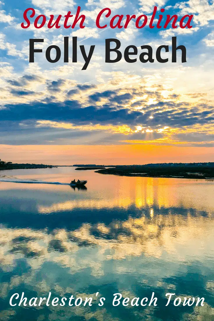Folly Beach, SC is one of the most welcoming South Carolina beaches near Charleston for vacation. Great restaurants, nature, hotels, rentals, & lighthouse.