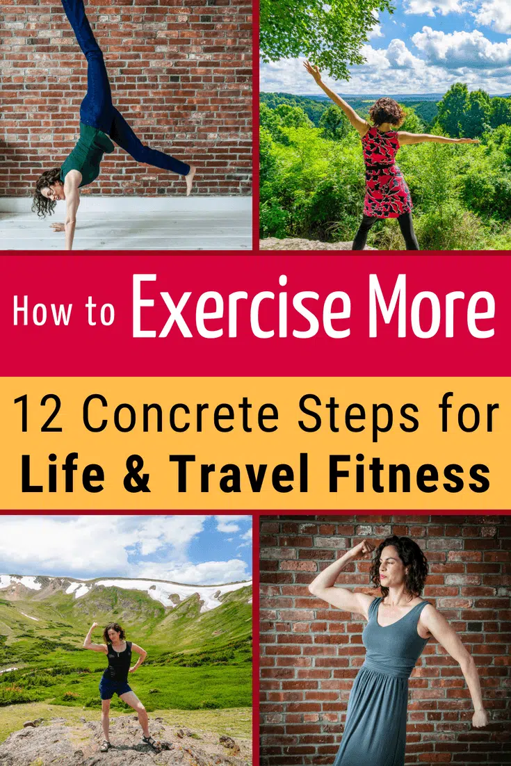 Workout plans failing? Gym motivation low? Want to get fit, but stuck? Get healthy NOW: 12 fitness tips to work out more & 1 exercise personal training idea! #Exercise #Fitness #WorkingOut #Health #Workouts