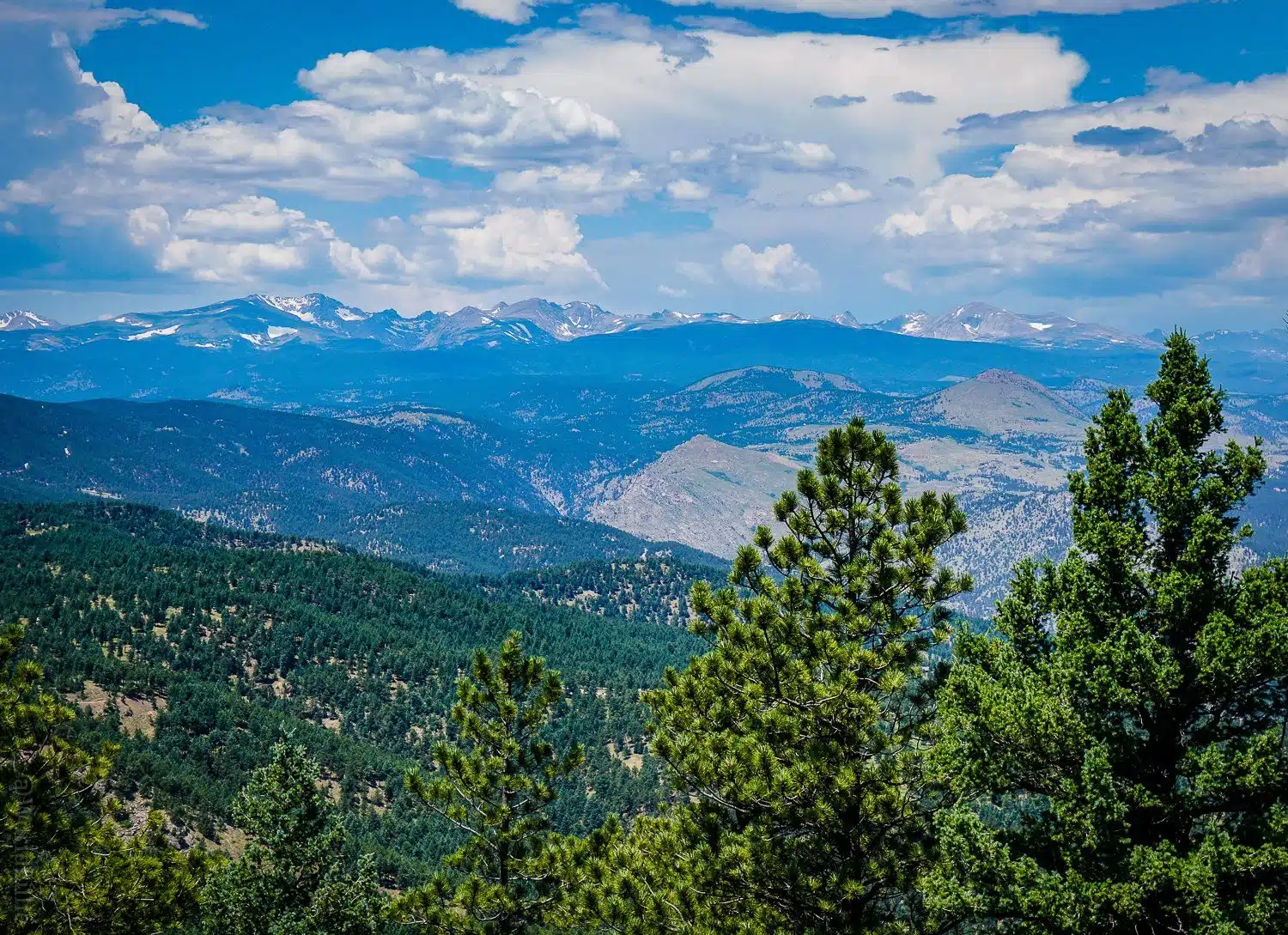 RMNP view from one of the best Boulder hikes