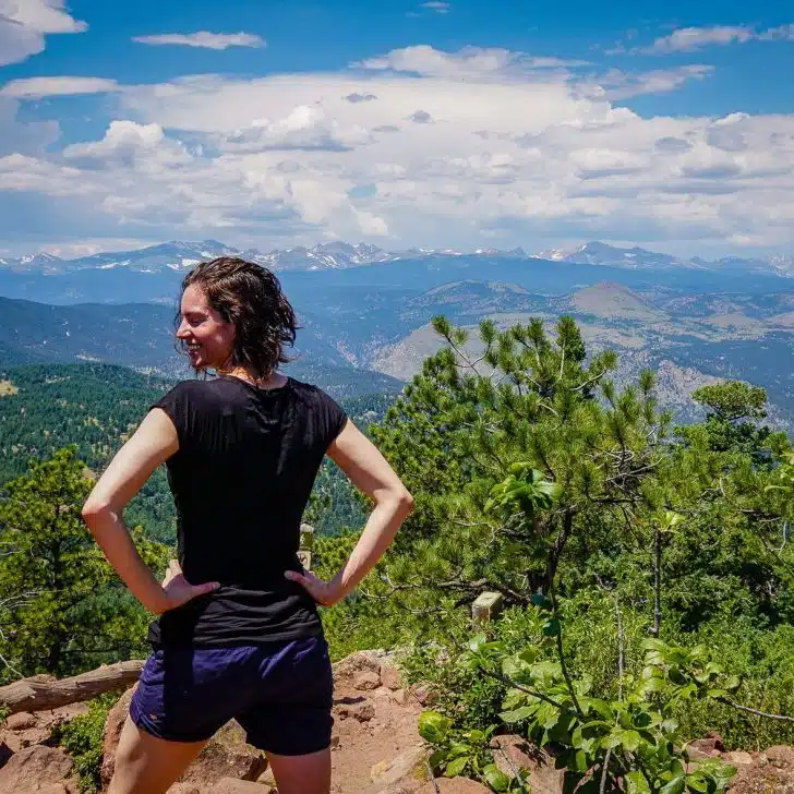 Powerful Rocky Mountain views from this hike!