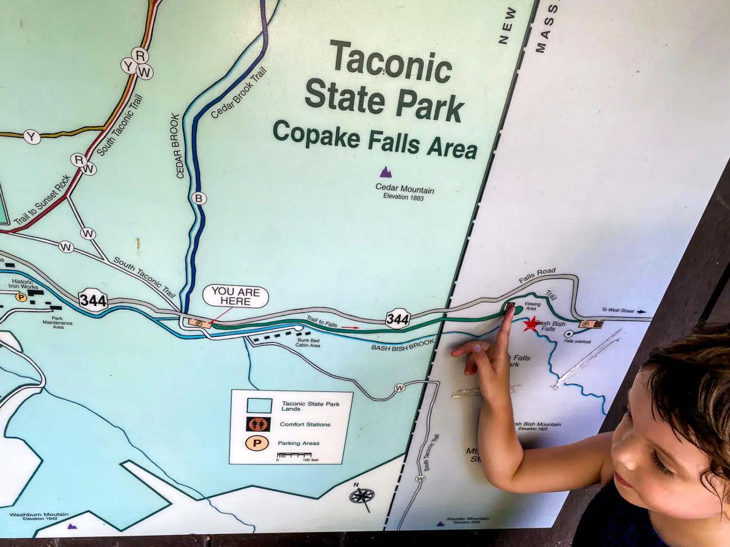 Map of Taconic State Park