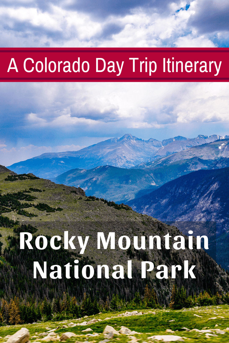 Visit Rocky Mountain National Park, CO! Tips on RMNP Colorado Mountains day trip itinerary by car: Trail Ridge Road, Alpine Visitor Center, & Sprague Lake hike. #colorado #rmnp #rockymountains #hiking #nationalparks