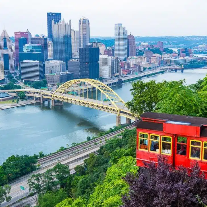 The rivers, bridges, and hills of Pittsburgh are beautiful!