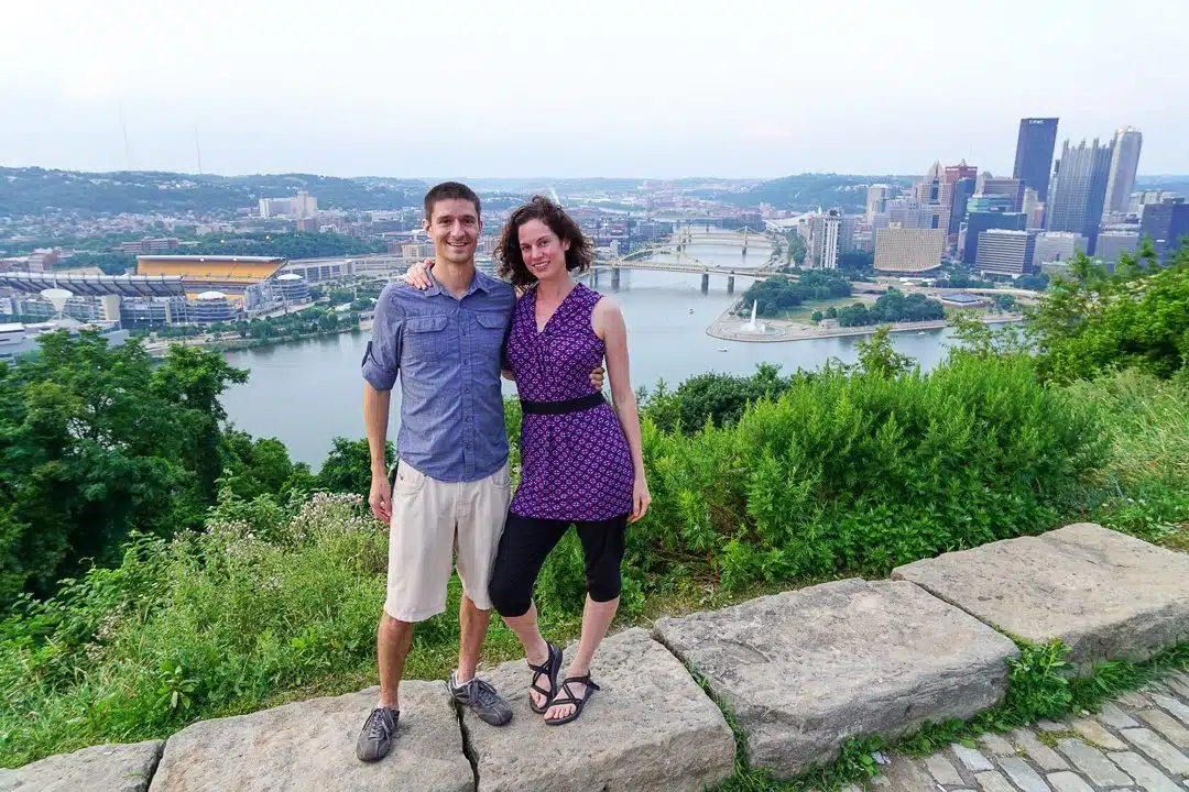 Pittsburgh rivers and bridges