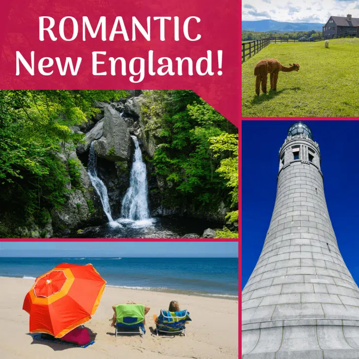 Romantic getaways in New England