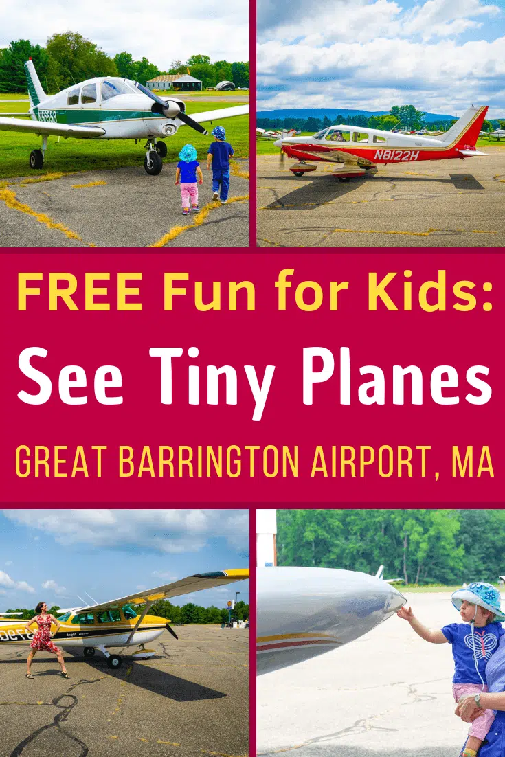 Want FREE fun things to do in the Berkshires, Western Massachusetts? See tiny planes fly at Walter J Koladza Airport, Great Barrington, MA! Great for kids. #familytravel #planes #aviation #airports #Berkshires #Massachusetts 