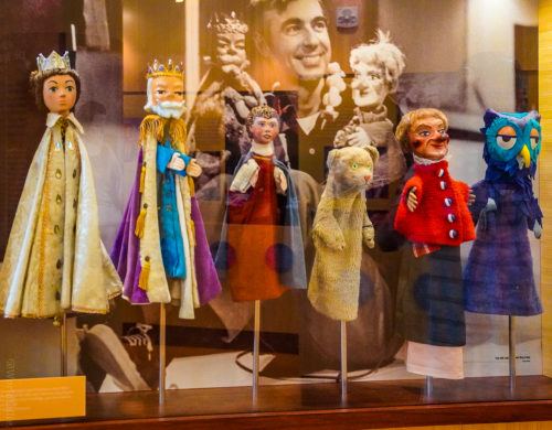 Seeing the Mister Rogers puppets in person took my breath away.