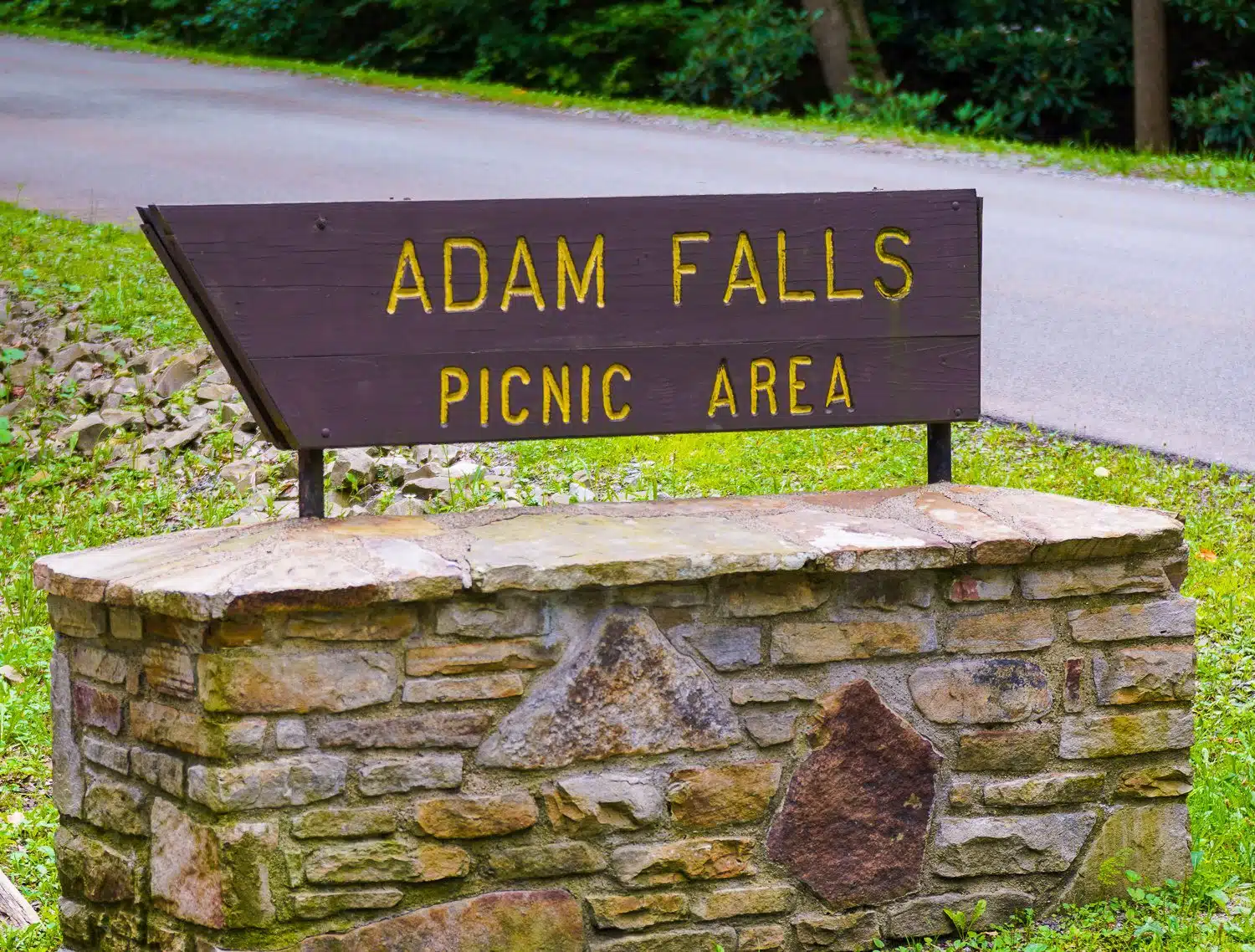 Adam Falls Linn Run State Park PA
