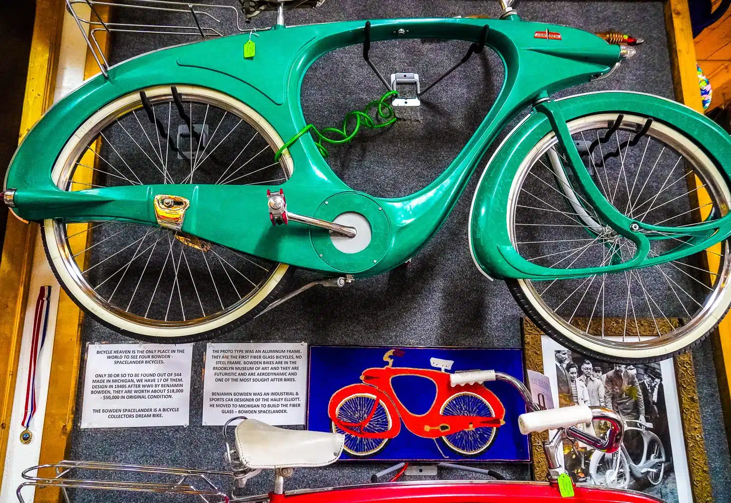 Bowden Spacelander bicycles: Extremely valuable bikes worth around $50,000 each!