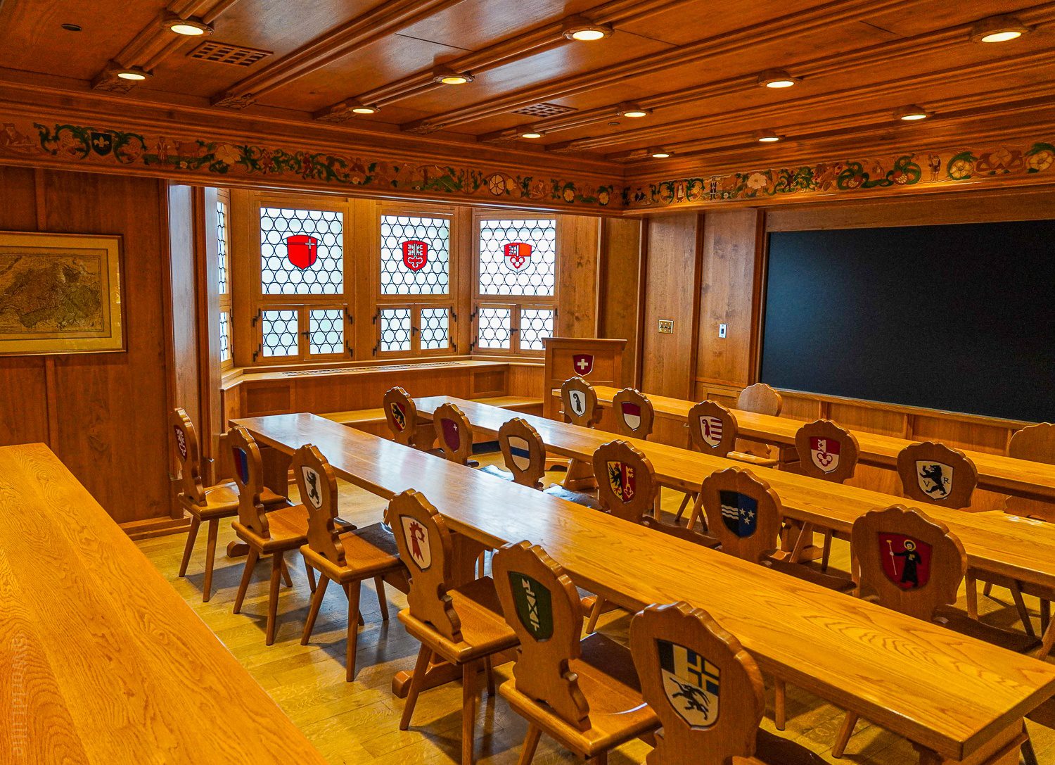 The Swiss Room in the Cathedral of Learning.