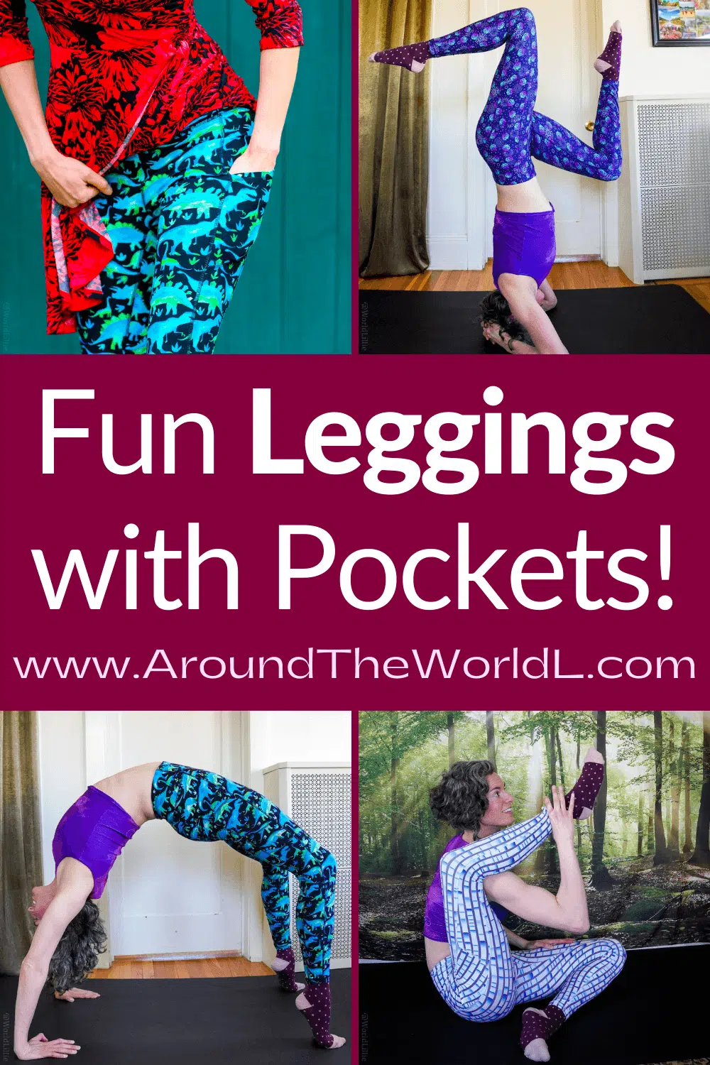 Fun leggings with pockets