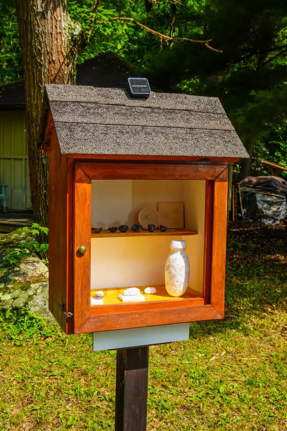 Instead of a "Little Free Library" for books -- for crafts!